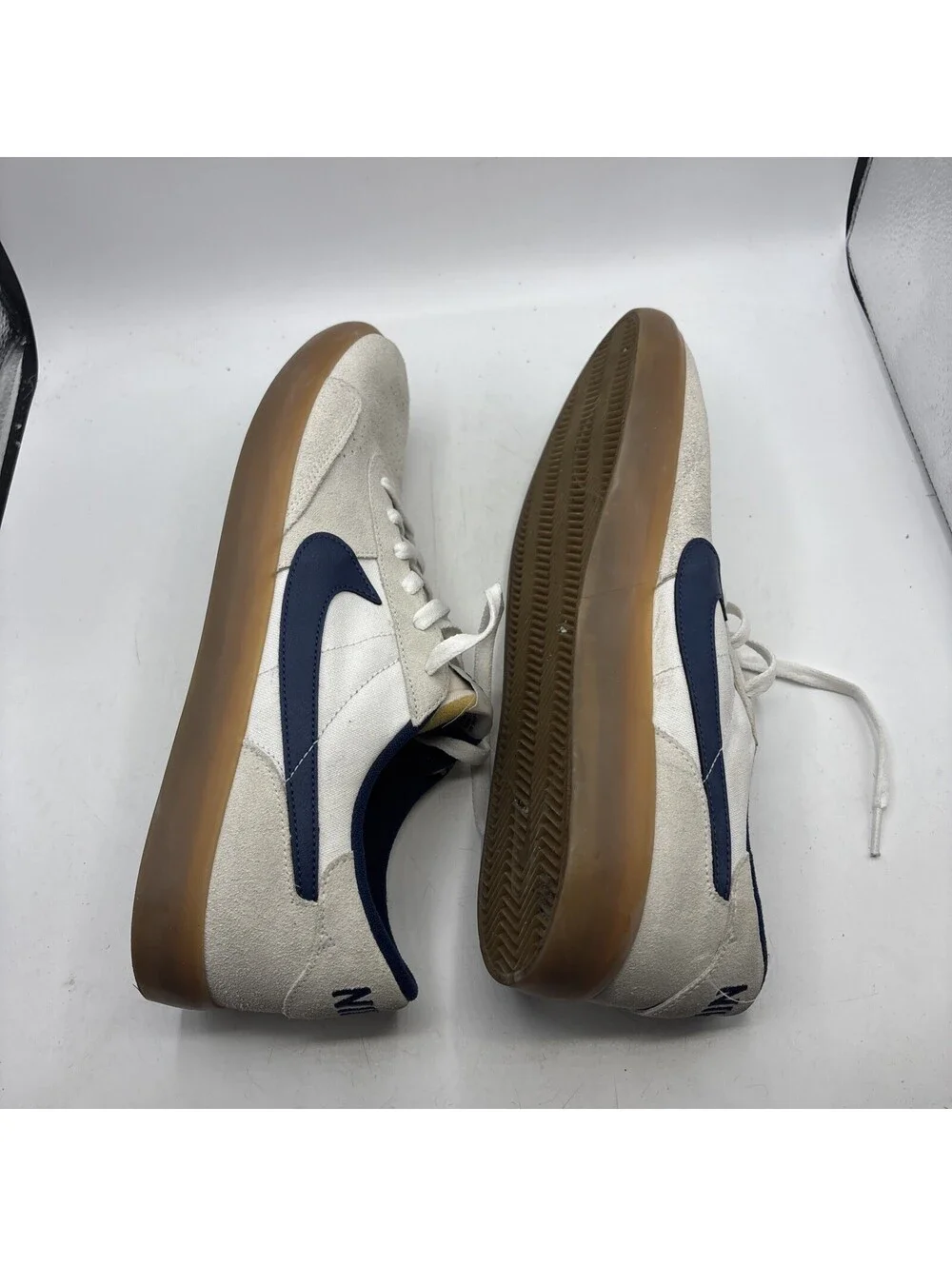Nike Heritage Vulc SB 'Summit White Navy' Sneakers CD5010-102 Mens Size